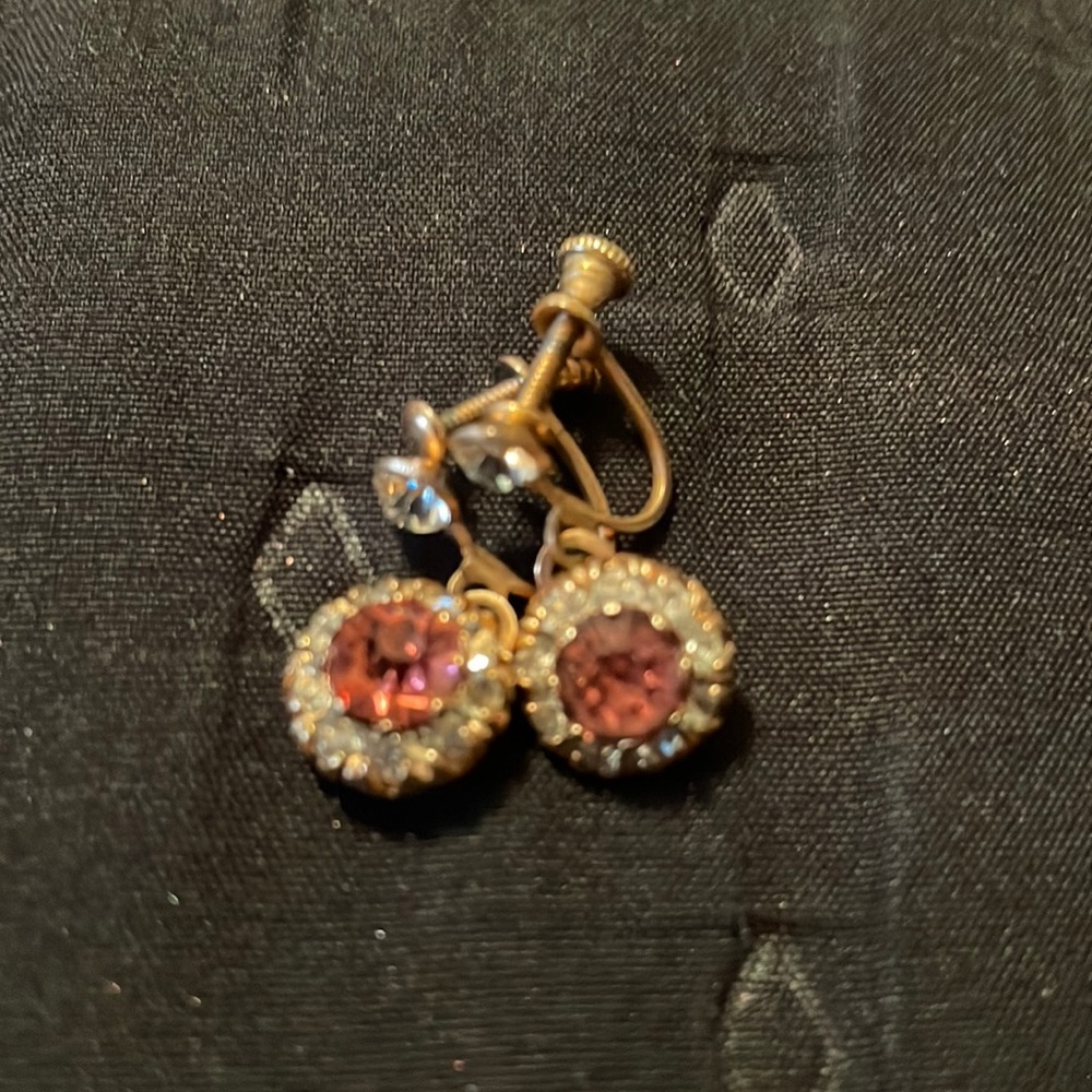 Vintage(60s) clip on earrings